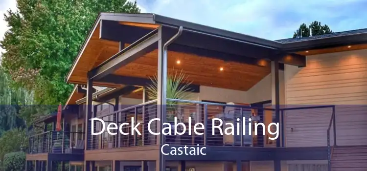 Deck Cable Railing Castaic